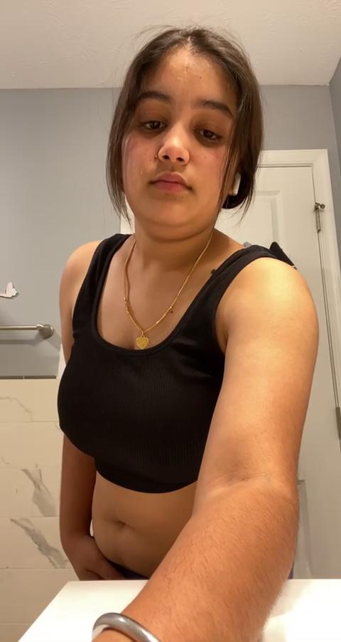 Sister showing boobs